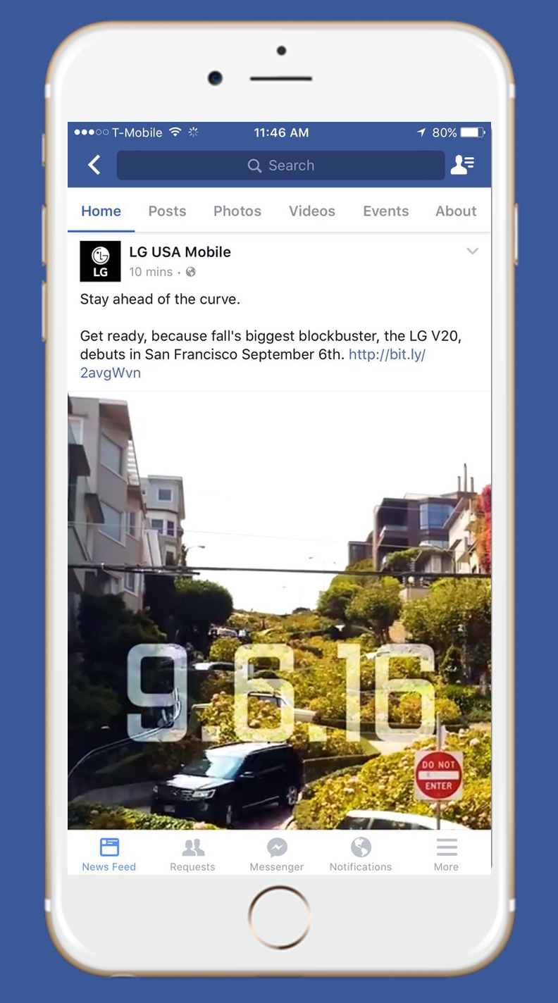 Example of IG vertical video ads
