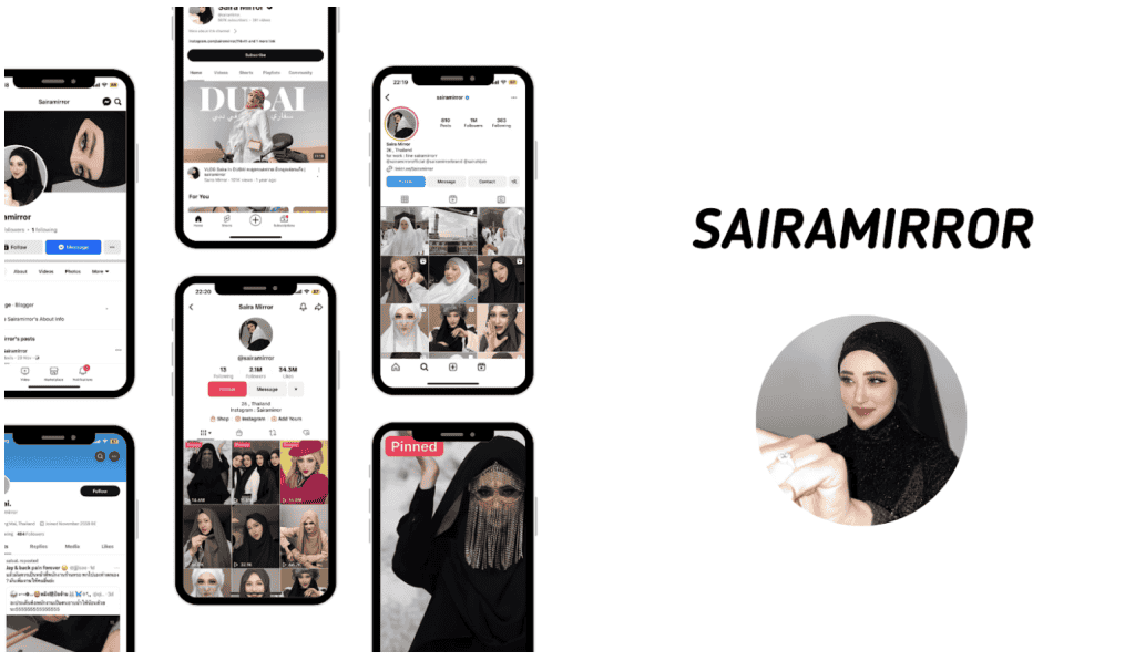 Saira Mirror : สาวน้อยผู้โด่งดังจากการขาย ผ้าคลุมฮิญาบ