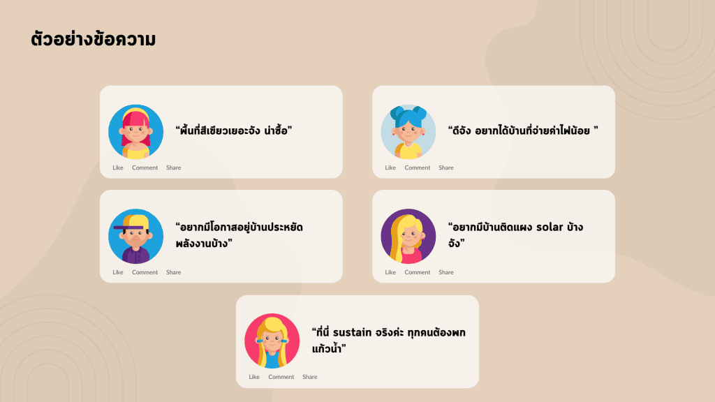 การกล่าวถึงปัจจัยด้านสิ่งแวดล้อม